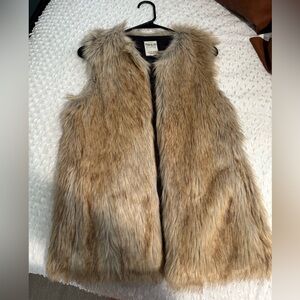 Faux Fur Vest.